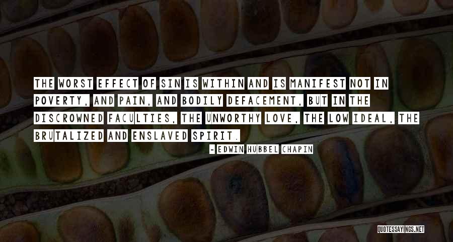 Poverty And Love Quotes By Edwin Hubbel Chapin Poverty And Love Quotes By Edwin Hubbel Chapin