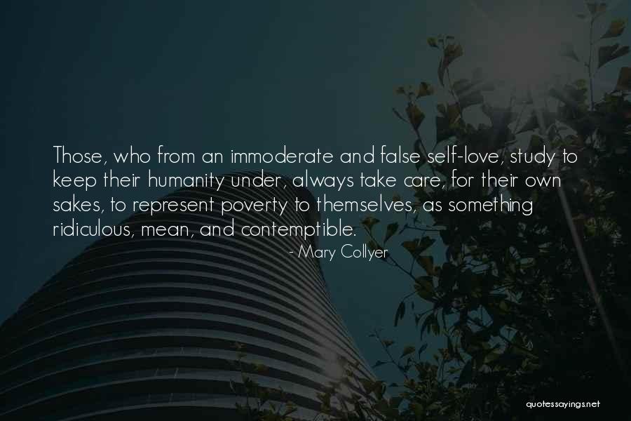 Poverty And Love Quotes By Mary Collyer Poverty And Love Quotes By Mary Collyer