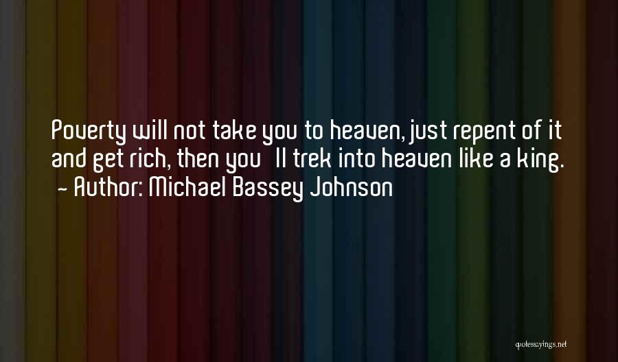 Poverty And Money Quotes By Michael Bassey Johnson
