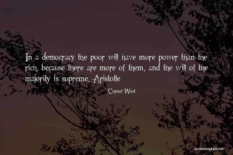 Poverty And Rich Quotes By Cornel West