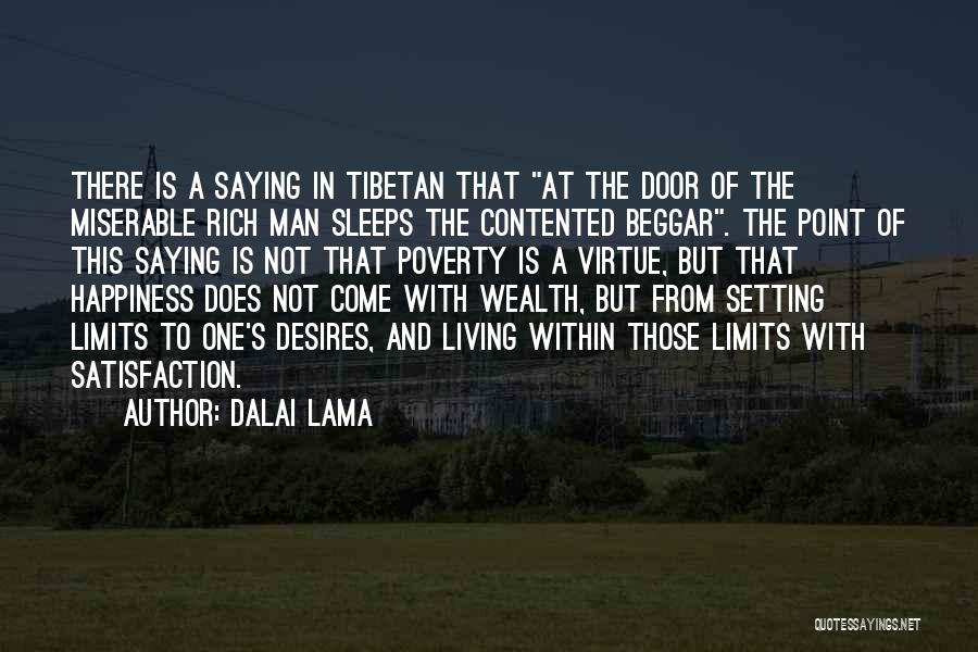 Poverty And Rich Quotes By Dalai Lama