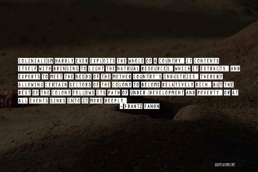 Poverty And Rich Quotes By Frantz Fanon Poverty And Rich Quotes By Frantz Fanon