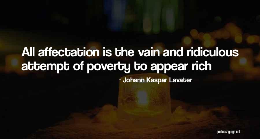 Poverty And Rich Quotes By Johann Kaspar Lavater