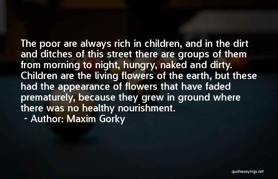 Poverty And Rich Quotes By Maxim Gorky