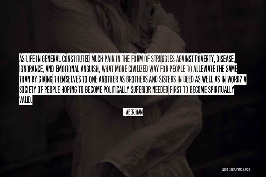 Poverty And Society Quotes By Aberjhani