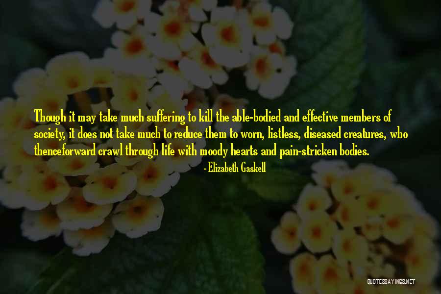 Poverty And Society Quotes By Elizabeth Gaskell