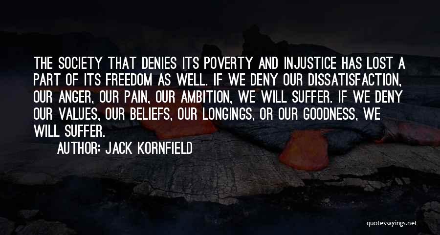 Poverty And Society Quotes By Jack Kornfield