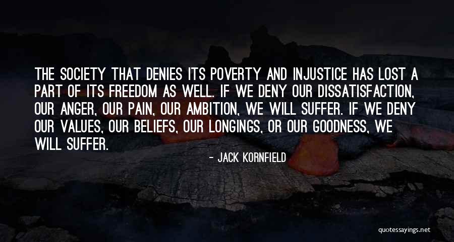 Poverty And Society Quotes By Jack Kornfield