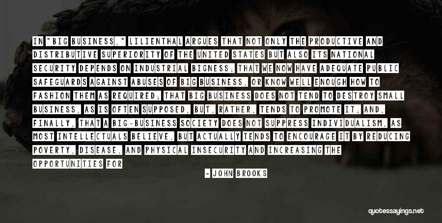 Poverty And Society Quotes By John Brooks Poverty And Society Quotes By John Brooks