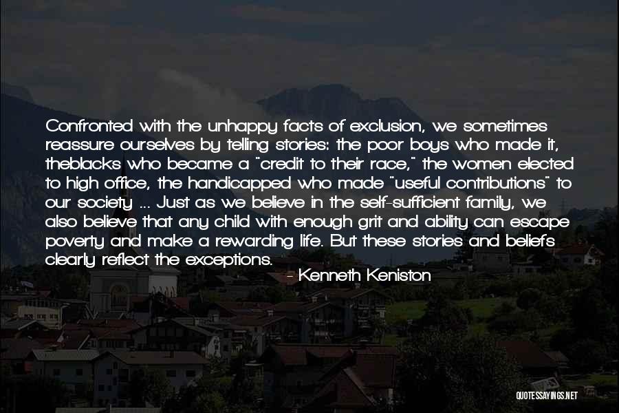 Poverty And Society Quotes By Kenneth Keniston