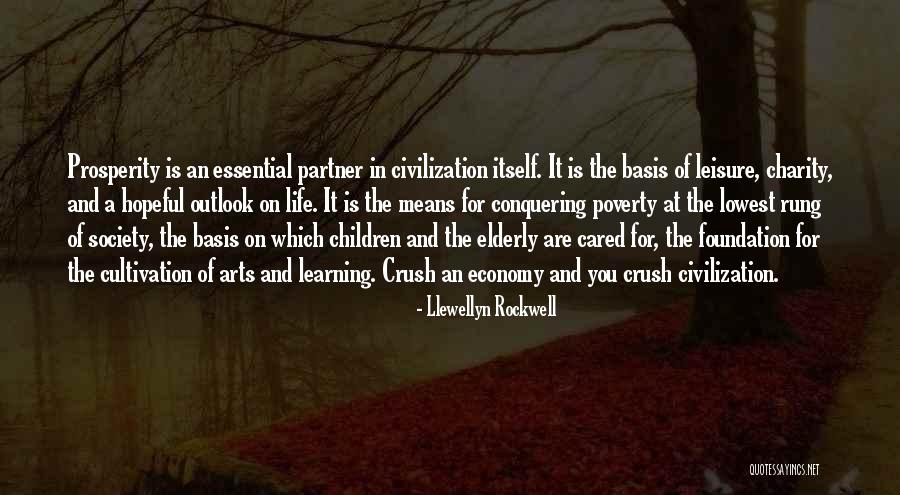 Poverty And Society Quotes By Llewellyn Rockwell