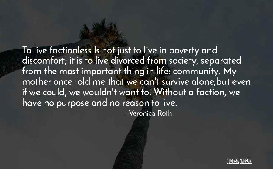 Poverty And Society Quotes By Veronica Roth