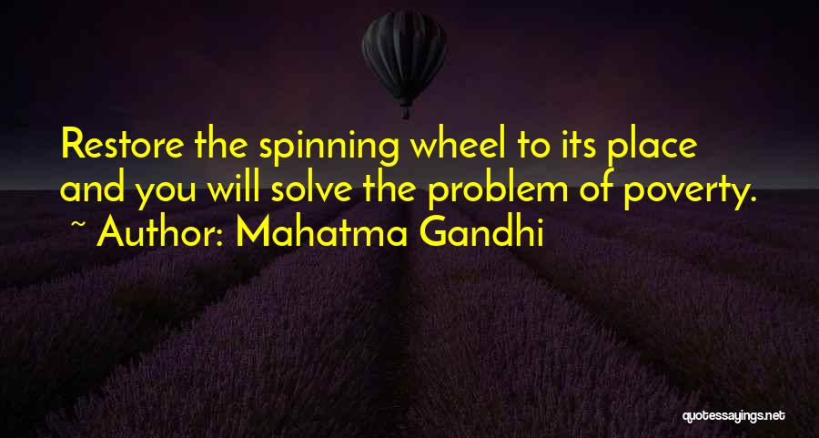 Poverty By Gandhi Quotes By Mahatma Gandhi