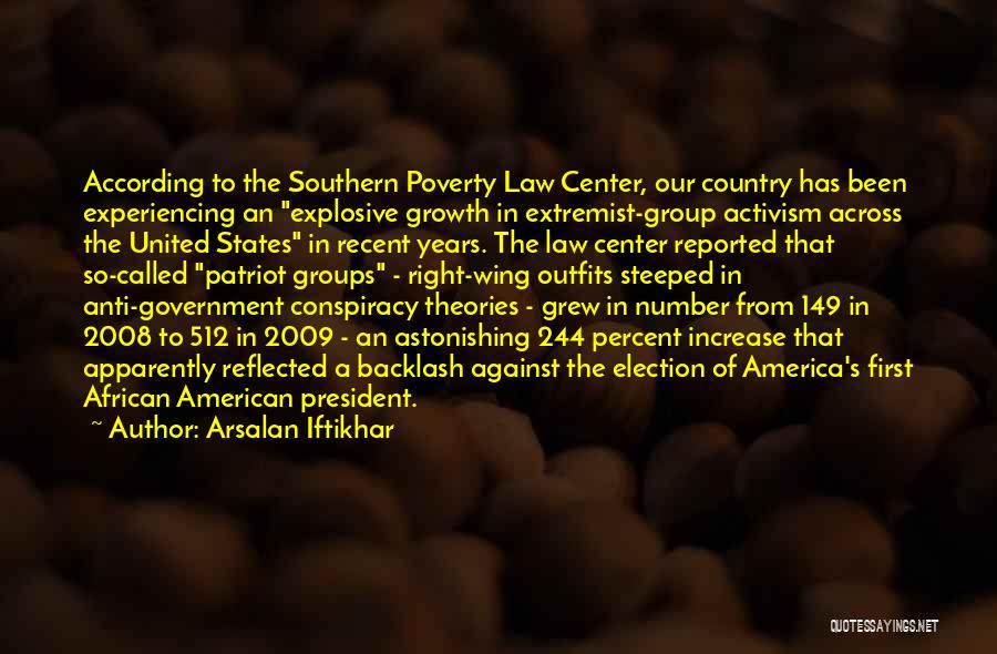 Poverty In America Quotes By Arsalan Iftikhar