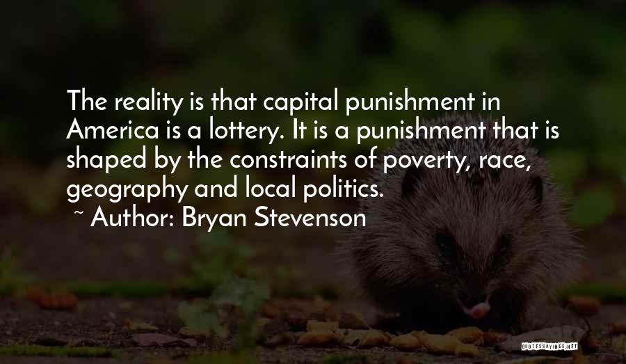 Poverty In America Quotes By Bryan Stevenson