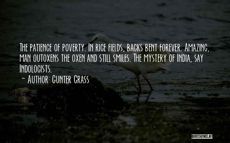 Poverty In India Quotes By Gunter Grass