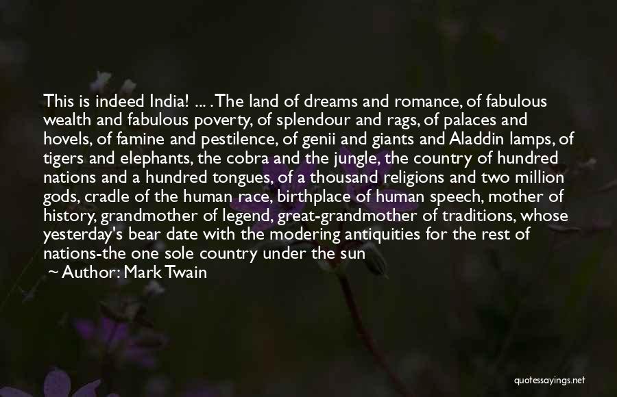 Poverty In India Quotes By Mark Twain Poverty In India Quotes By Mark Twain