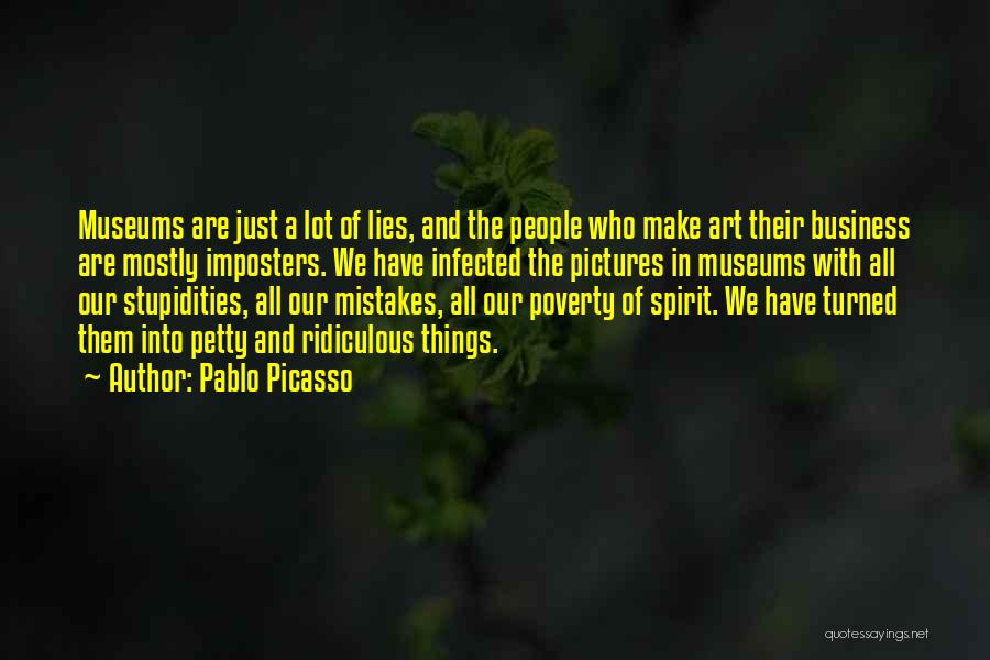 Poverty Pictures And Quotes By Pablo Picasso