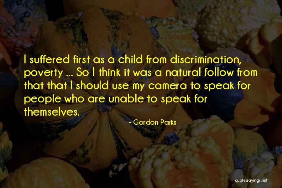 Poverty Quotes By Gordon Parks