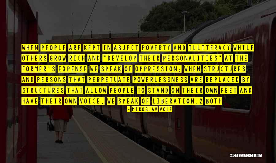 Poverty Quotes By Miroslav Volf Poverty Quotes By Miroslav Volf