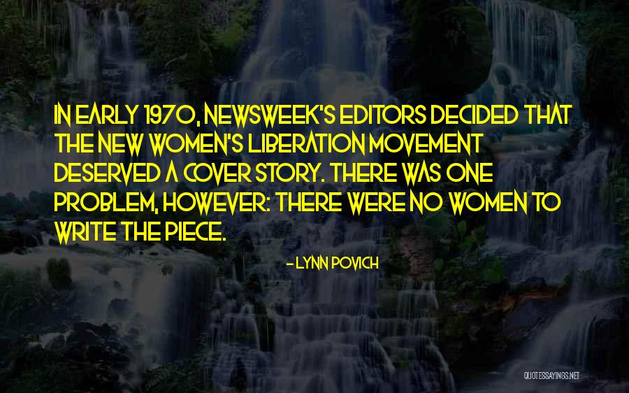 Povich Quotes By Lynn Povich Povich Quotes By Lynn Povich