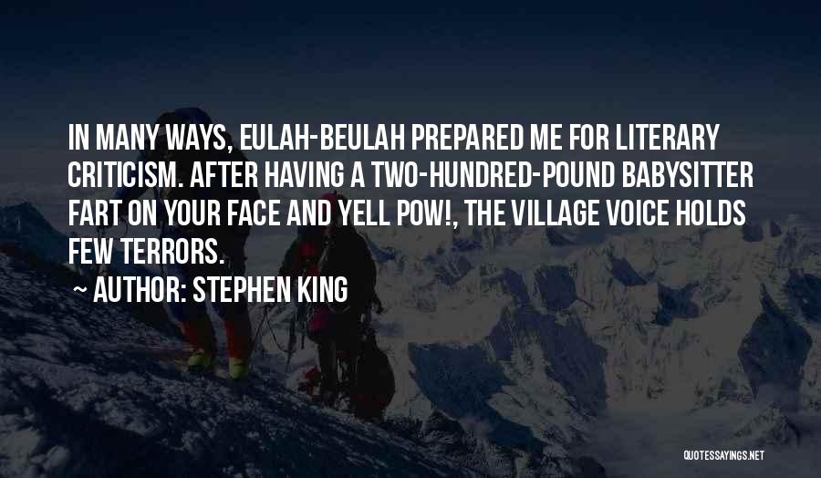 Pow Quotes By Stephen King