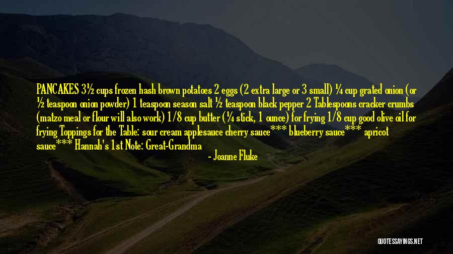 Powder Quotes By Joanne Fluke