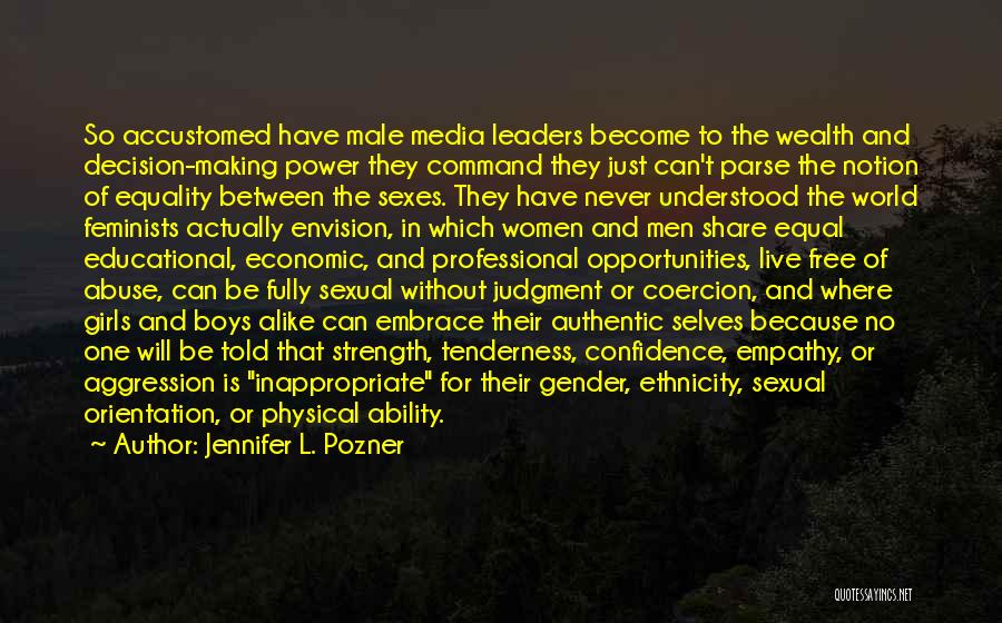 Power Abuse Quotes By Jennifer L. Pozner