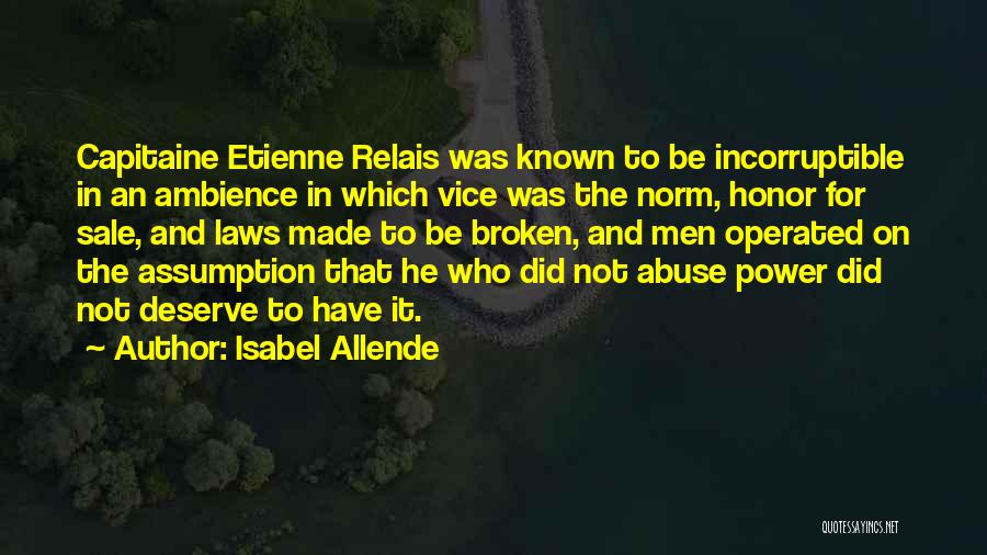 Power And Abuse Quotes By Isabel Allende