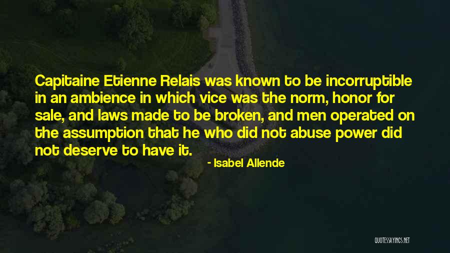 Power And Abuse Quotes By Isabel Allende