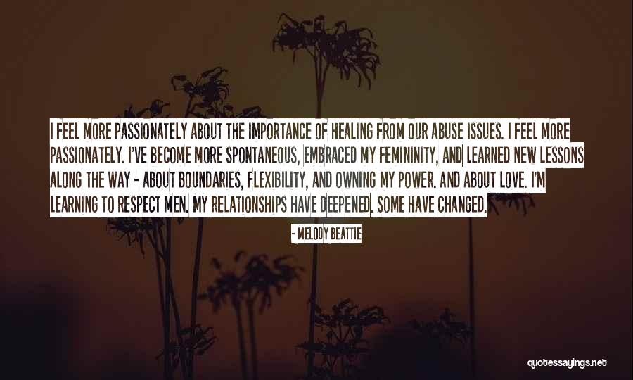 Power And Abuse Quotes By Melody Beattie