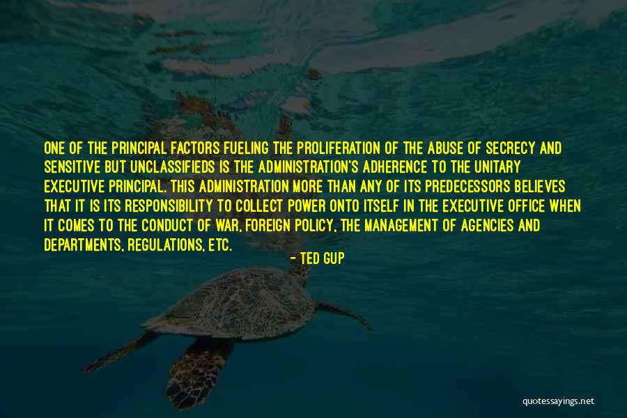 Power And Abuse Quotes By Ted Gup