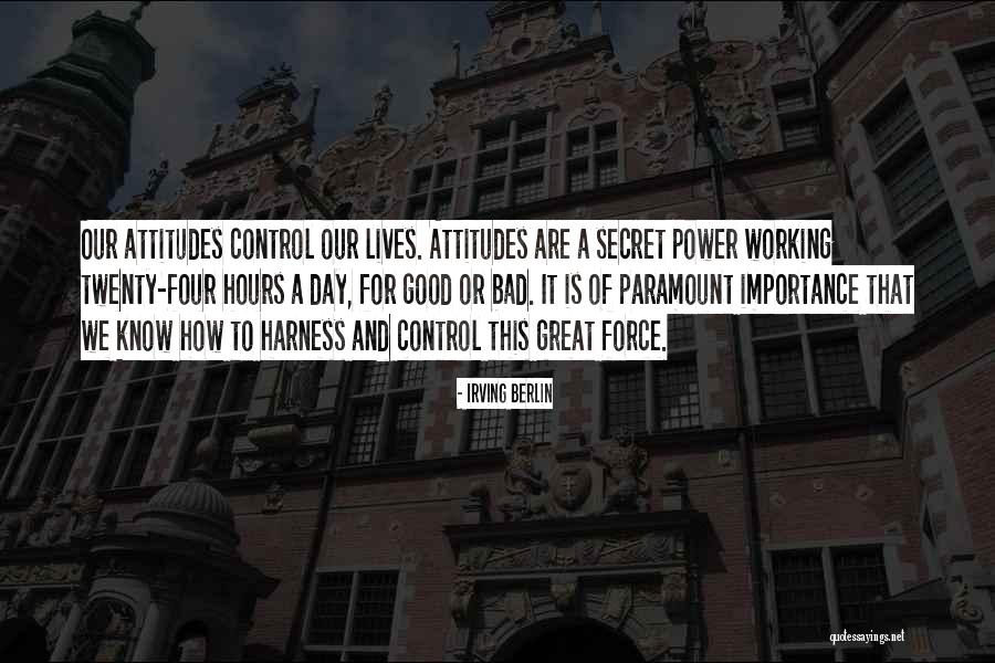 Power And Control Quotes By Irving Berlin Power And Control Quotes By Irving Berlin