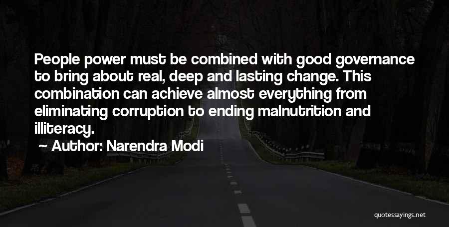 Power And Corruption Quotes By Narendra Modi