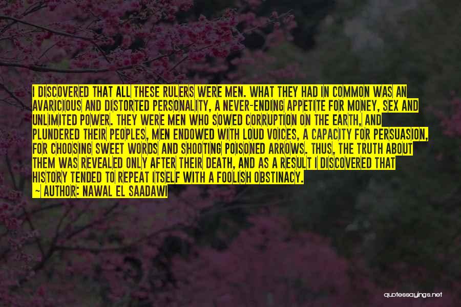 Power And Corruption Quotes By Nawal El Saadawi