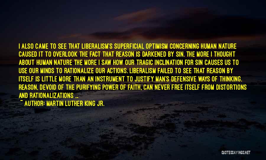 Power And Human Nature Quotes By Martin Luther King Jr.