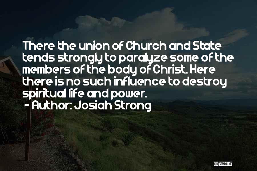 Power And Influence Quotes By Josiah Strong