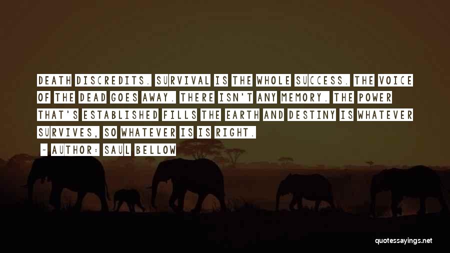 Power And Success Quotes By Saul Bellow