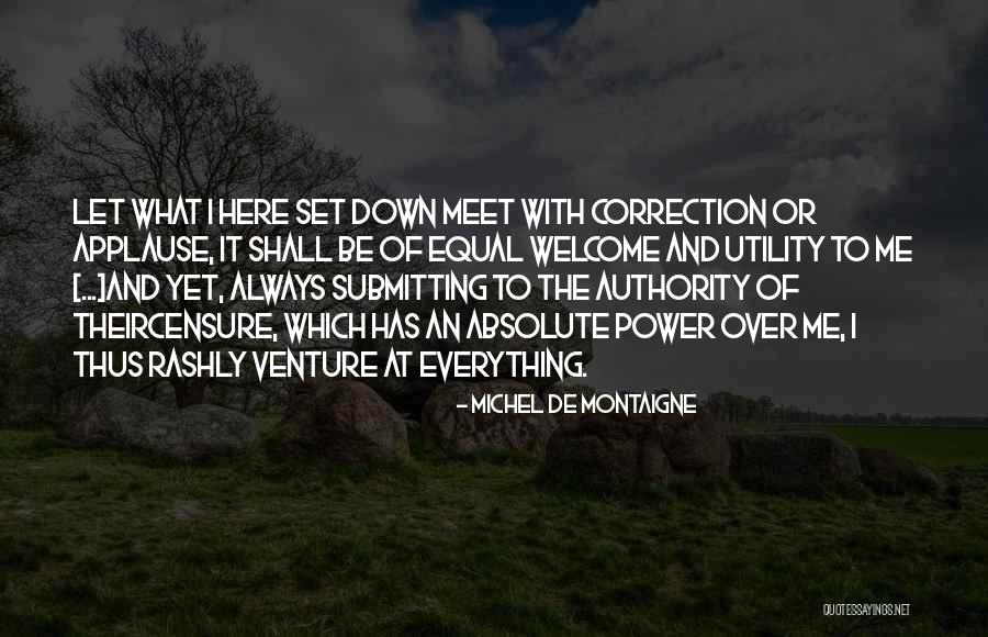 Power Boldness Quotes By Michel De Montaigne Power Boldness Quotes By Michel De Montaigne