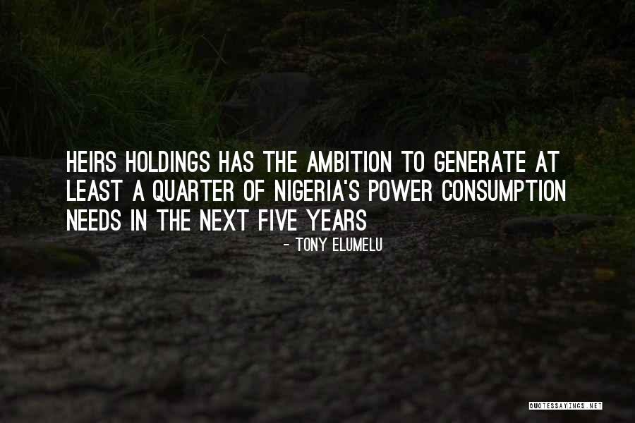 Power Consumption Quotes By Tony Elumelu Power Consumption Quotes By Tony Elumelu