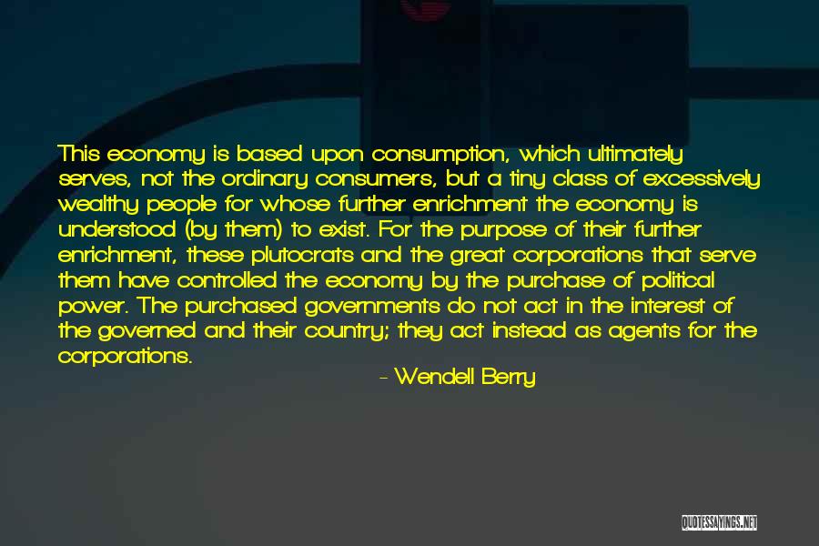 Power Consumption Quotes By Wendell Berry Power Consumption Quotes By Wendell Berry