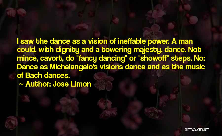 Power Dance Quotes By Jose Limon