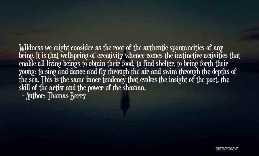 Power Dance Quotes By Thomas Berry