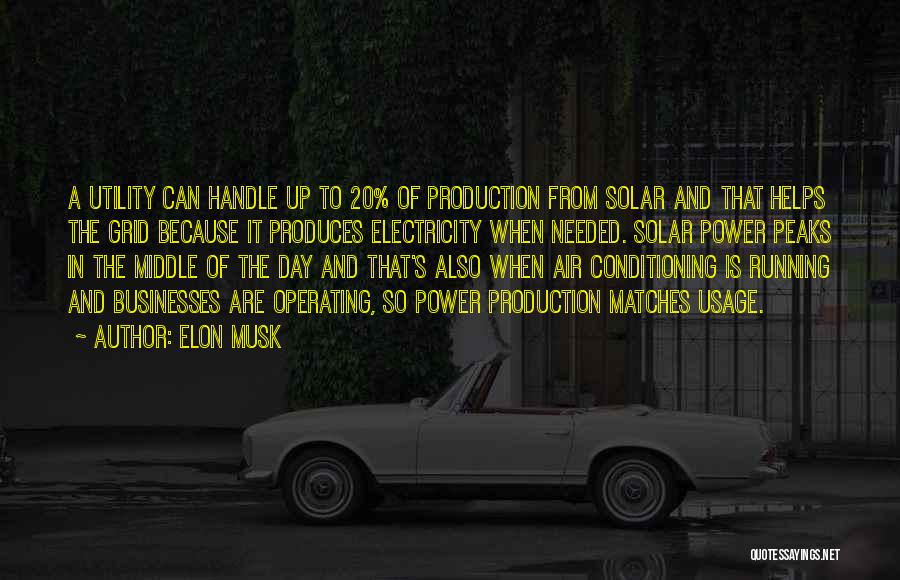 Power Grid Quotes By Elon Musk