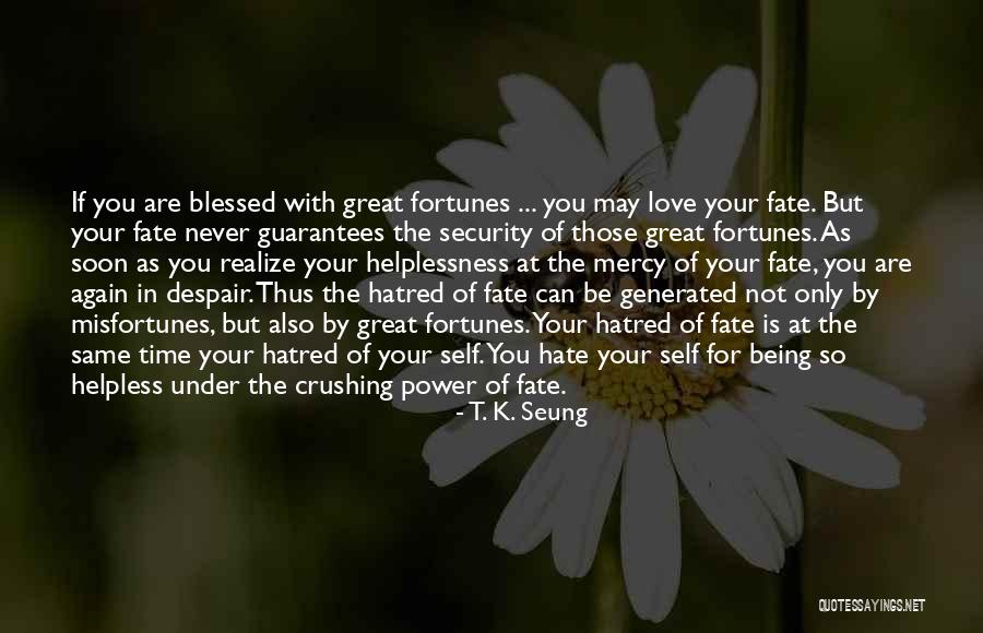 Power Helplessness Quotes By T. K. Seung Power Helplessness Quotes By T. K. Seung