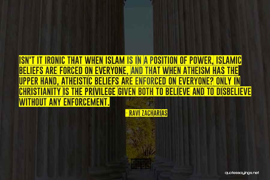 Power In Islam Quotes By Ravi Zacharias Power In Islam Quotes By Ravi Zacharias