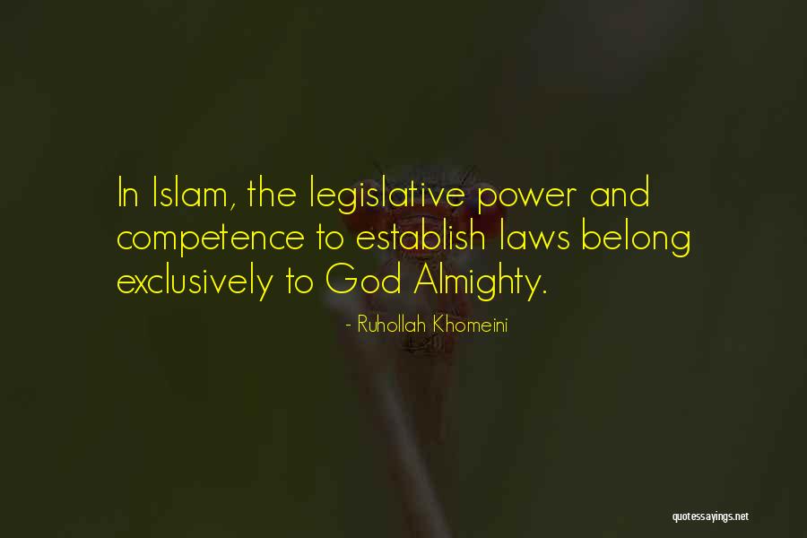 Power In Islam Quotes By Ruhollah Khomeini Power In Islam Quotes By Ruhollah Khomeini