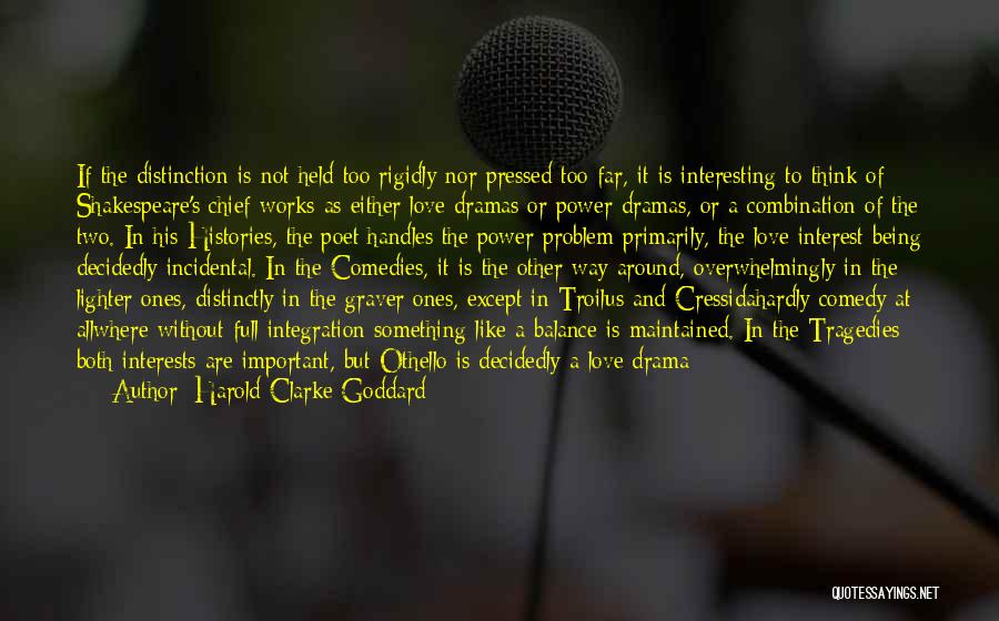 Power In Macbeth Quotes By Harold Clarke Goddard