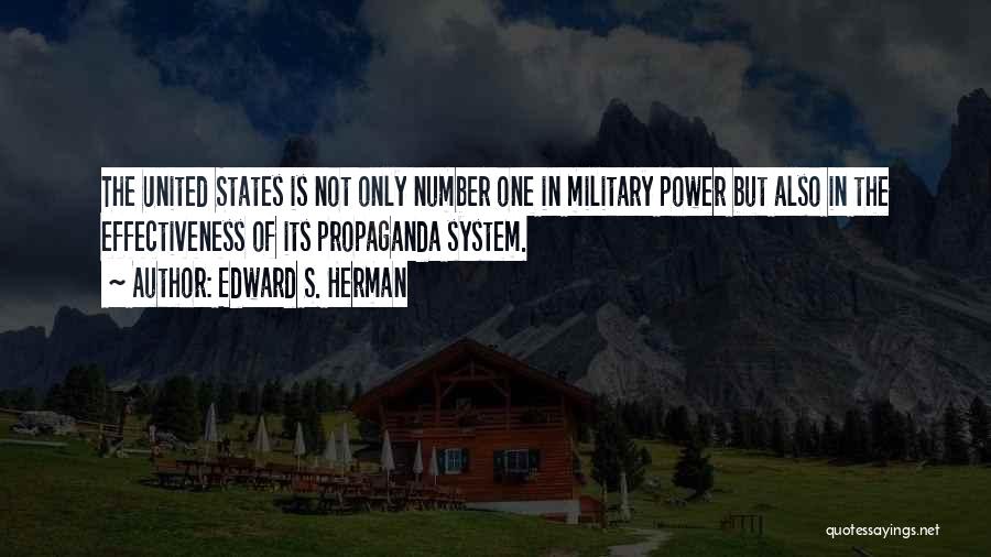 Power In Numbers Quotes By Edward S. Herman