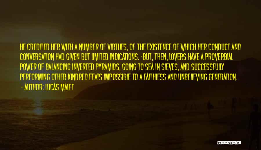 Power In Numbers Quotes By Lucas Malet